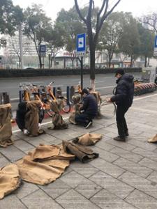 房總集團物業公司多措并舉完善防雪抗凍安全工作