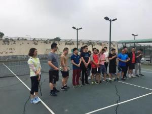 拾我活力，肆我青春——網球社首次活動順利開展